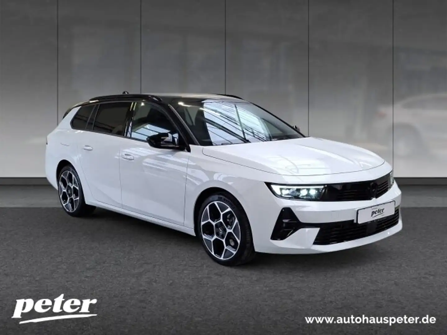 Opel Astra Astra ST GS 1.2 Schiebedach Adapt. Tempomat Navi Weiß - 2