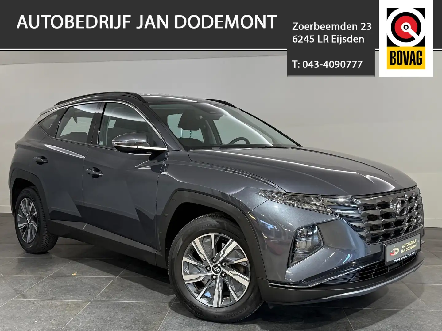 Hyundai TUCSON 1.6 T-GDi 48V 150pk Comfort carplay Grijs - 1