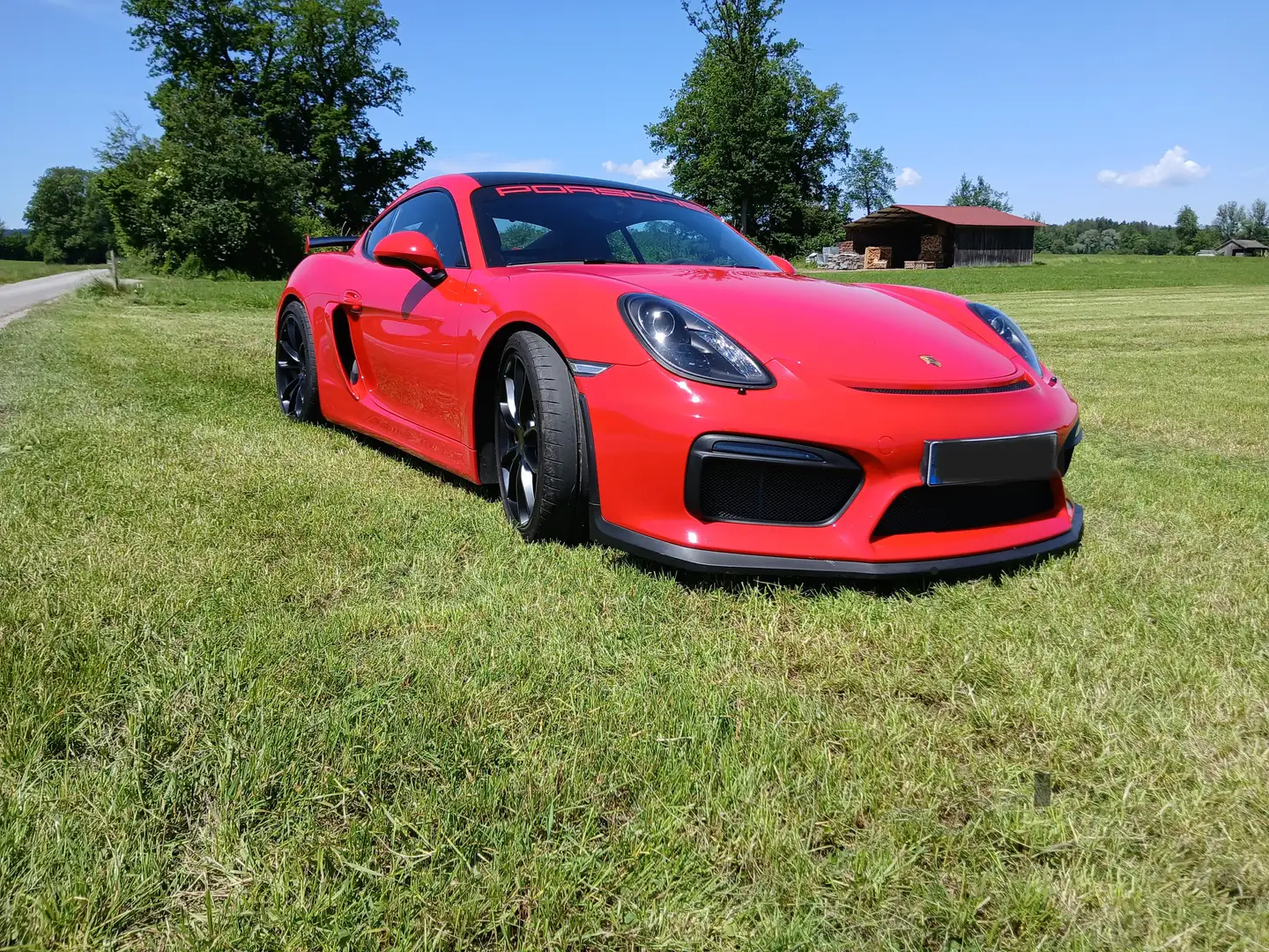 Porsche Cayman GT4, Clubsport, Chrono, approved, unfallfrei. Rot - 2