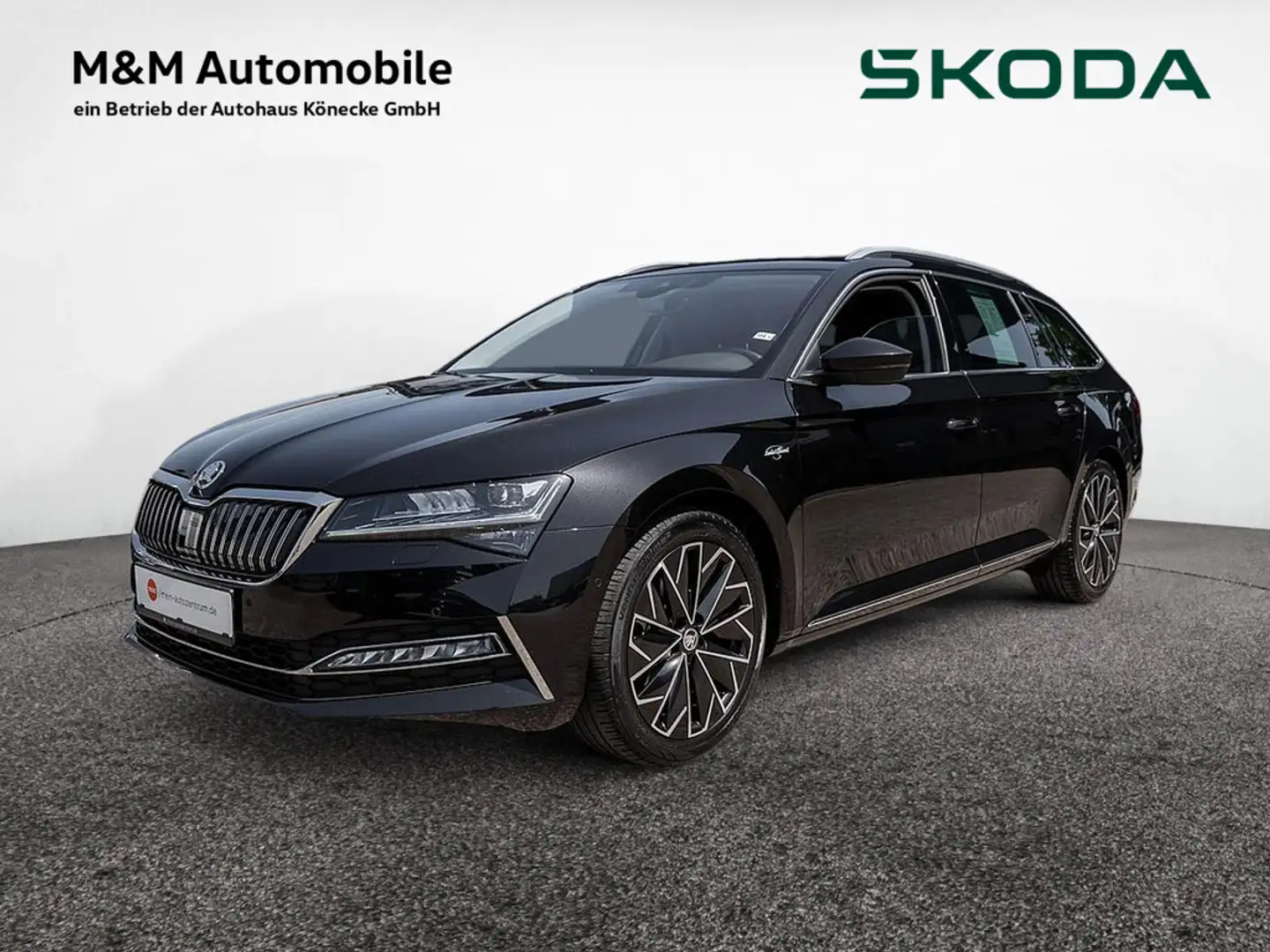 Skoda Superb Combi 2.0 TDI L&K AHK ACC Navi Klima A Noir - 1