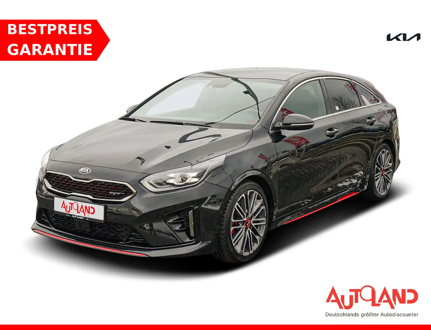 Kia ProCeed / pro_cee'd ProCeed 1.6 T-GDI GT LED Totwinkel Navi Tempomat Noir - 1