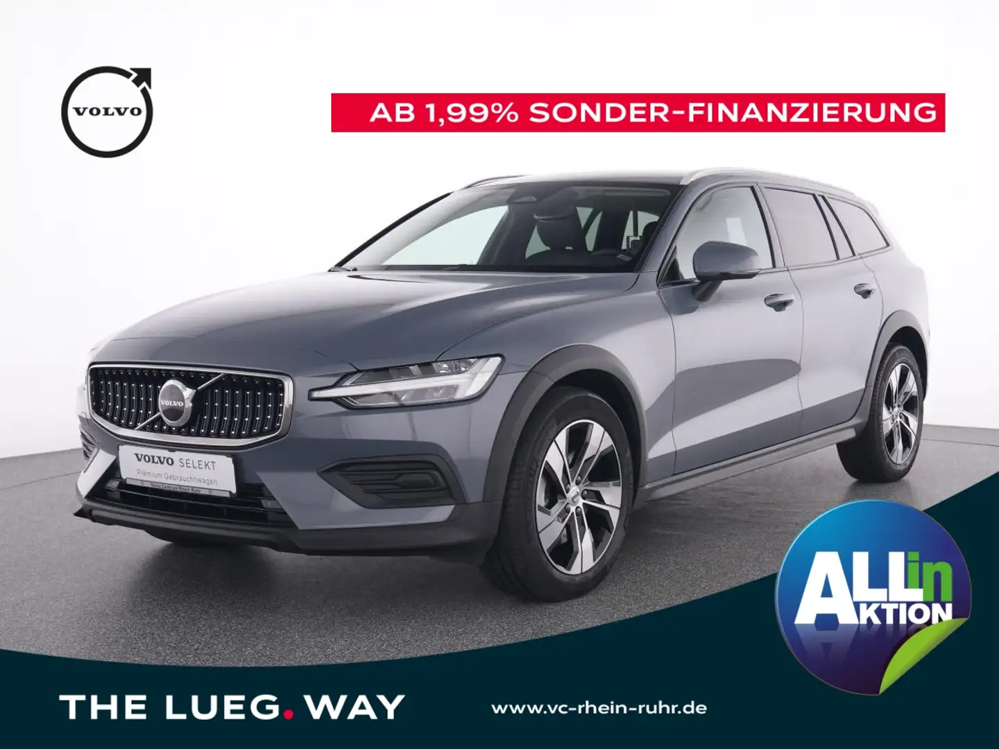 Volvo V60 CrossCountry B4 D Plus+WINTER PAKET+MEMORY+ Grau - 1