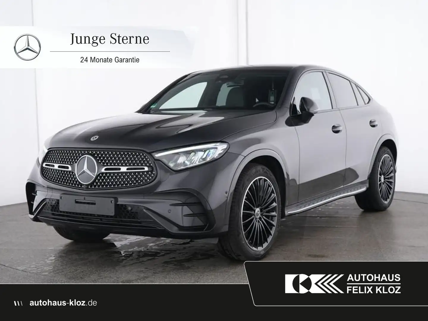 Mercedes-Benz GLC 300 4M Coupe AMG*Pano*AHK*Night*20"*Distron* Grau - 1
