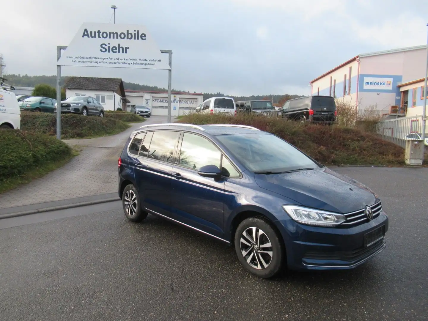 Volkswagen Touran United*el.Heckkl.*sbAHK*LED*App-Connect Blau - 2