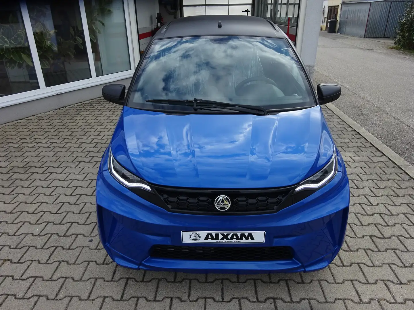 Aixam Crossline EVO ABS DPF ALU 14 Zoll Blau - 2