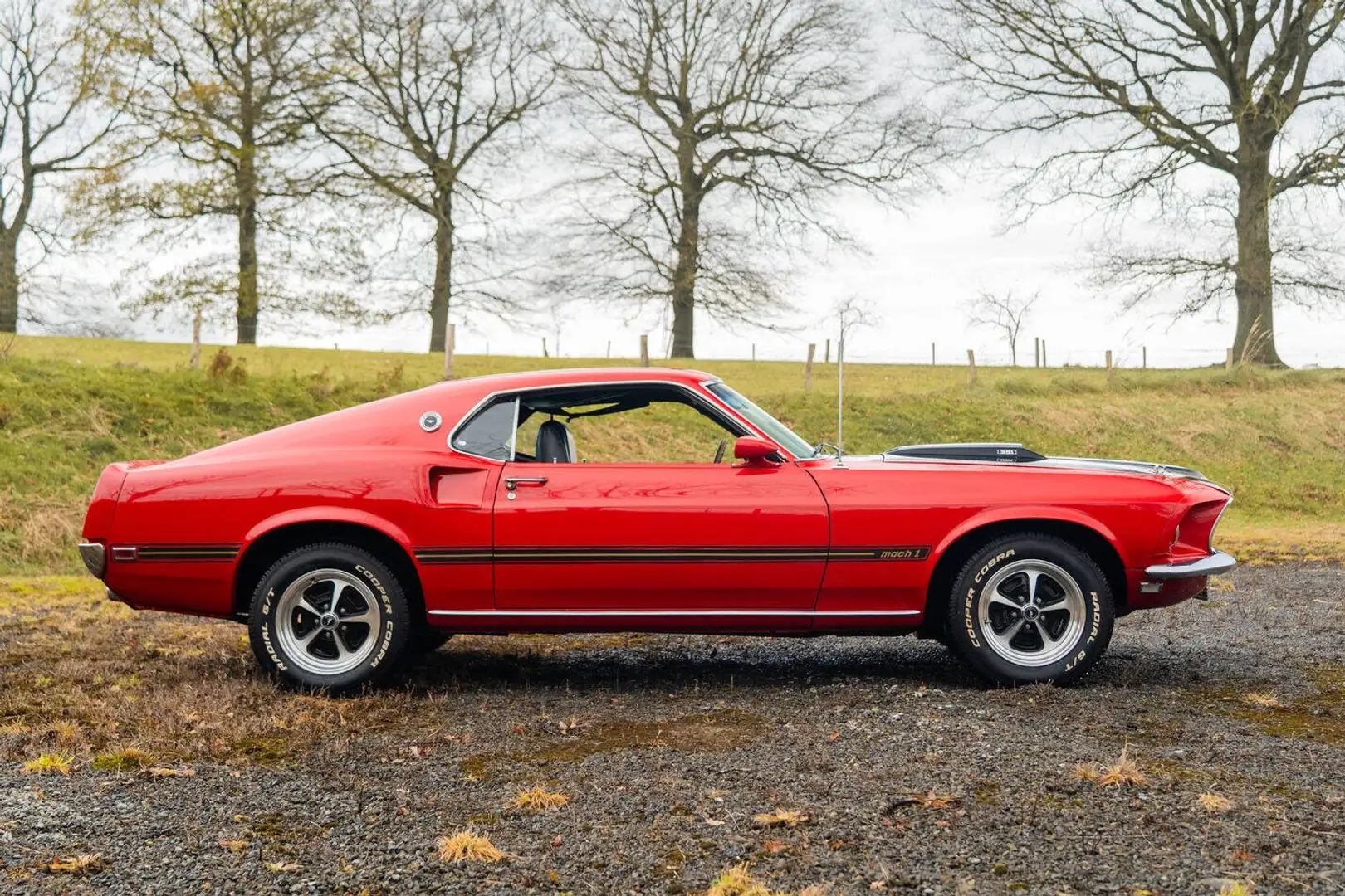Ford Mustang MACH 1 1969 Rouge - 2