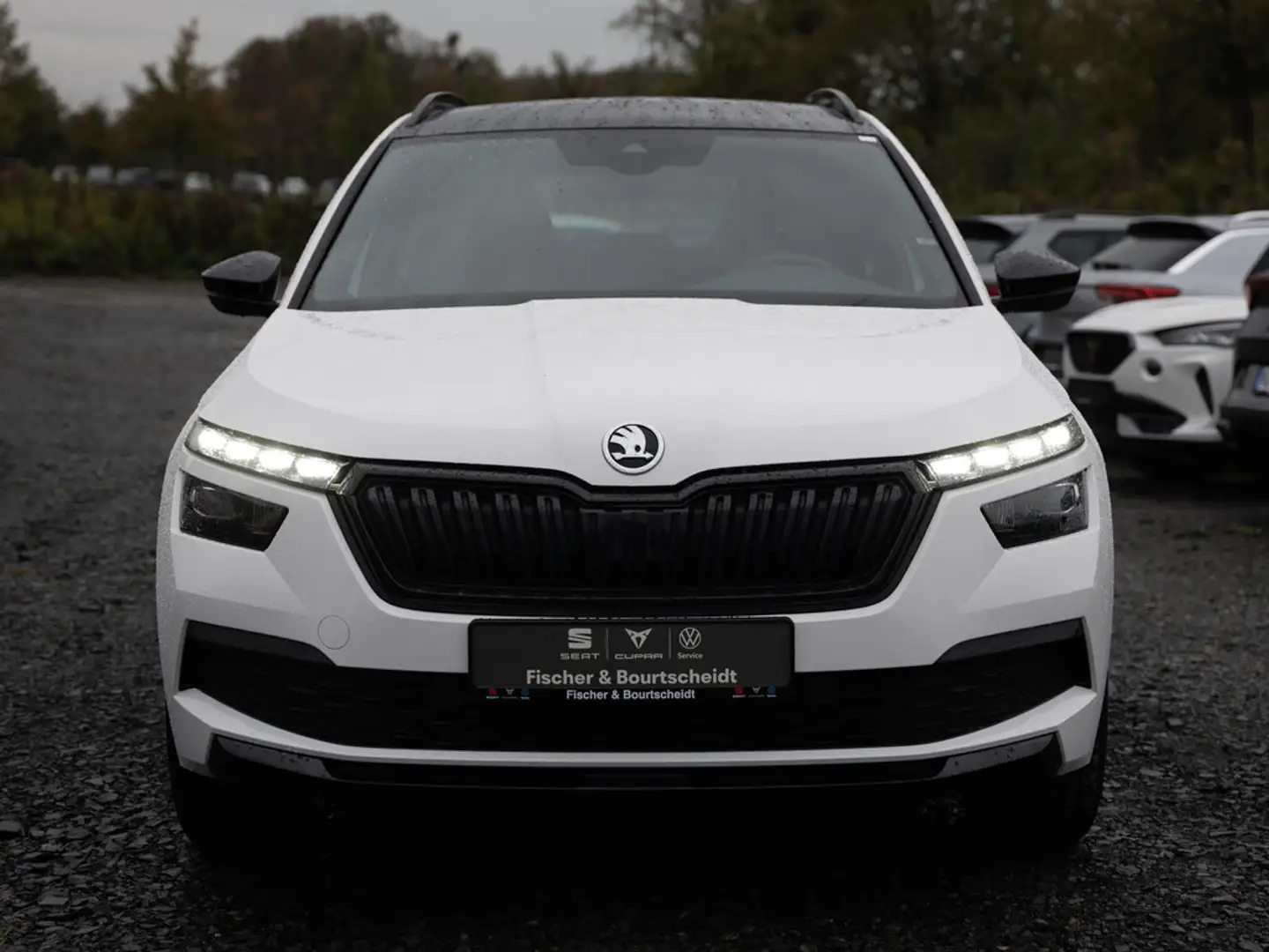 Skoda Kamiq 1.0 TSI Monte Carlo PANO LED PDC SHZ AP Weiß - 2