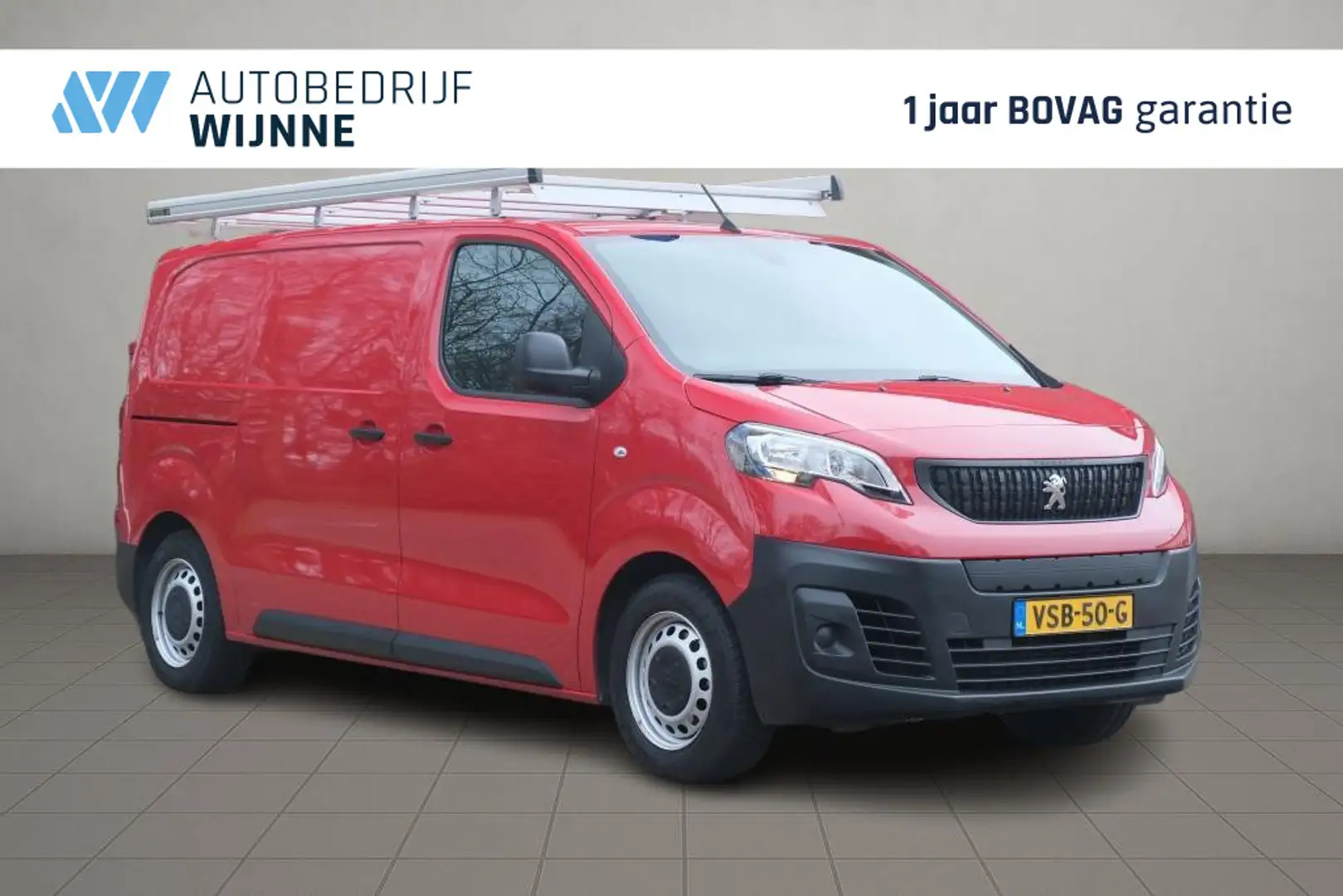 Peugeot e-Expert 75 kWh 136pk Standard Premium | 3 Zits | Navi | Ap Rood - 1