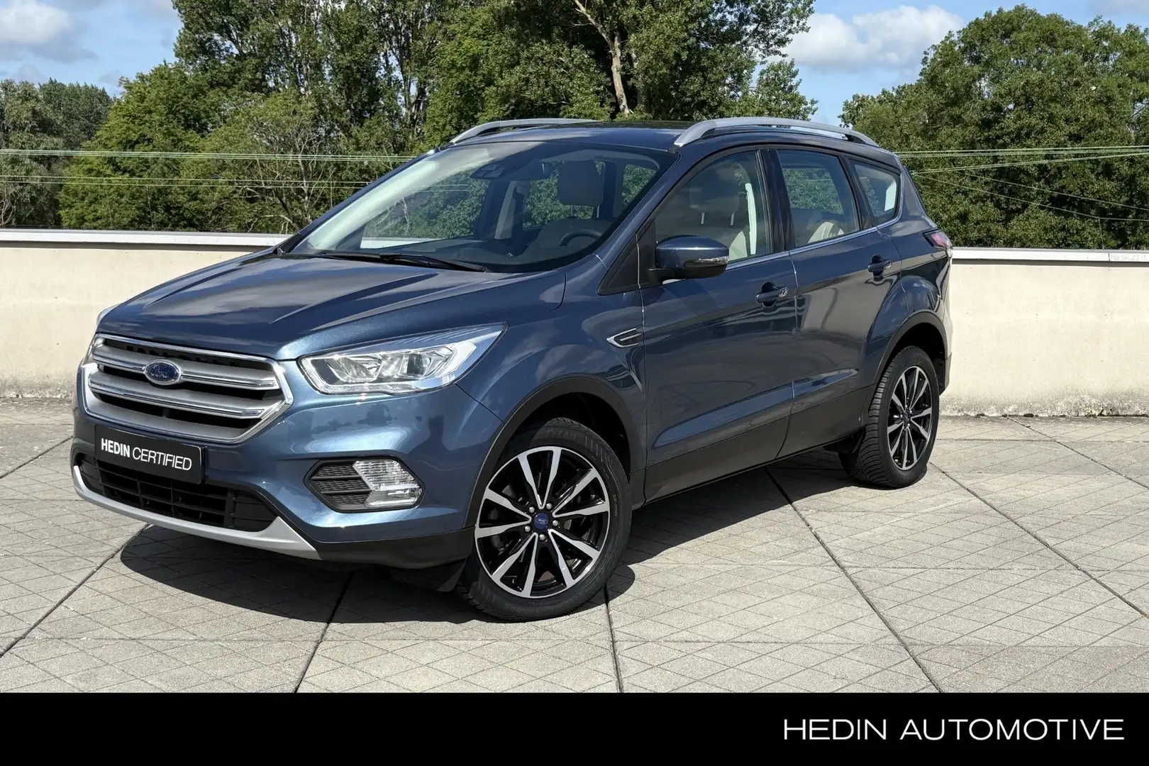 Ford Kuga 1.5 EcoBoost Titanium 150PK | Trekhaak | Voorruitv Blauw - 1