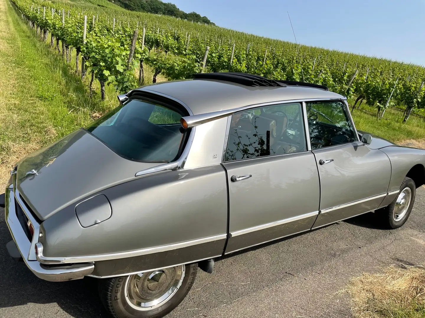 Citroen DS 21 PALLAS Argent - 2