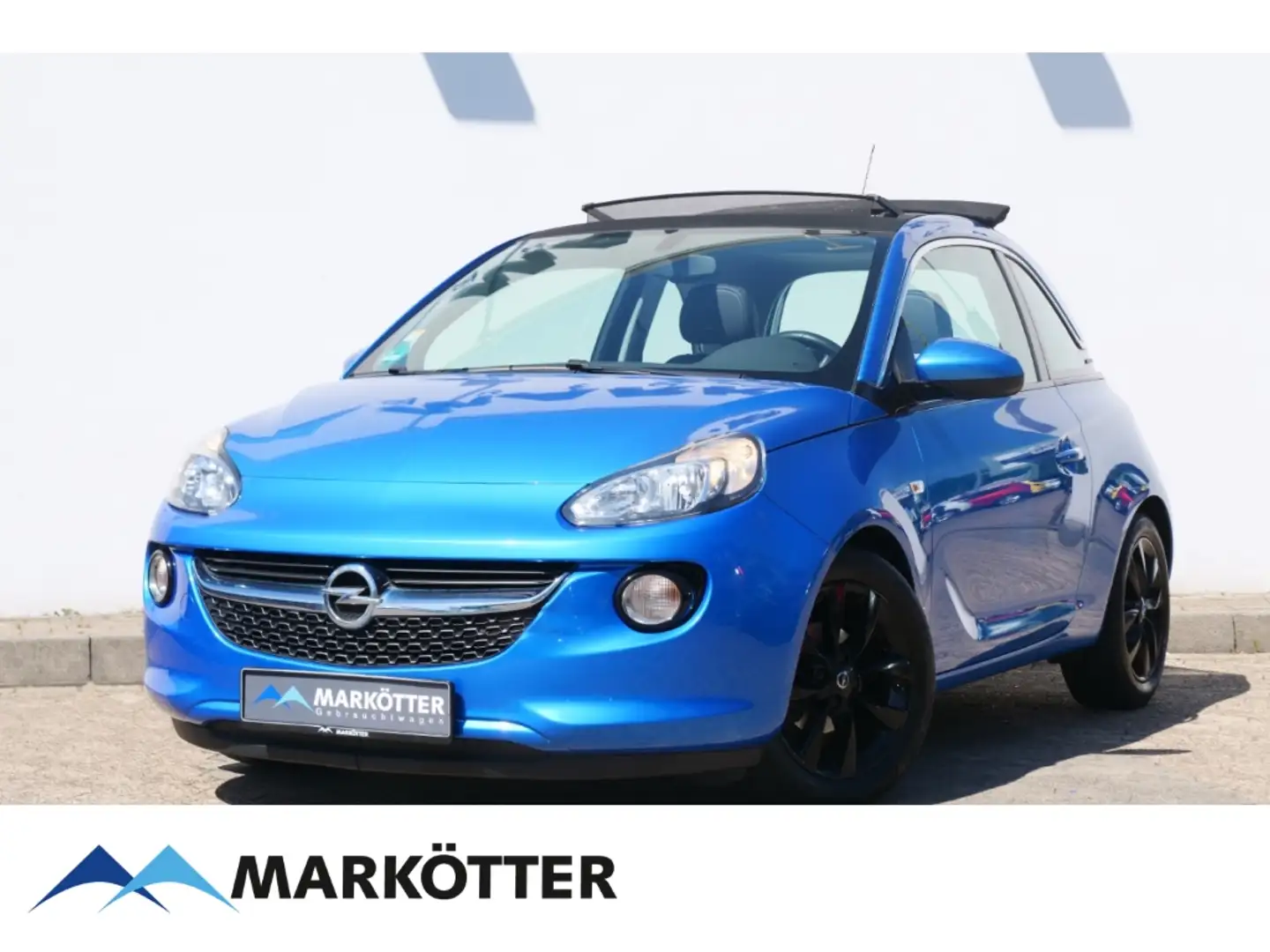 Opel Adam 1.4 Open Air /Schiebedach/Scheckheftg./ Blau - 1