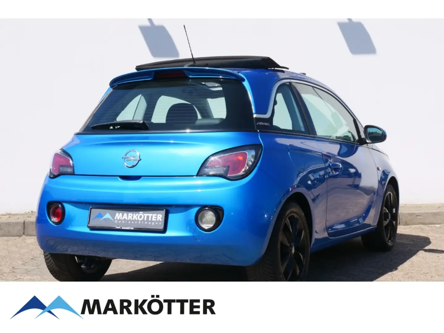 Opel Adam 1.4 Open Air /Ganzjahresreifen/Scheckheftg./ Blauw - 1