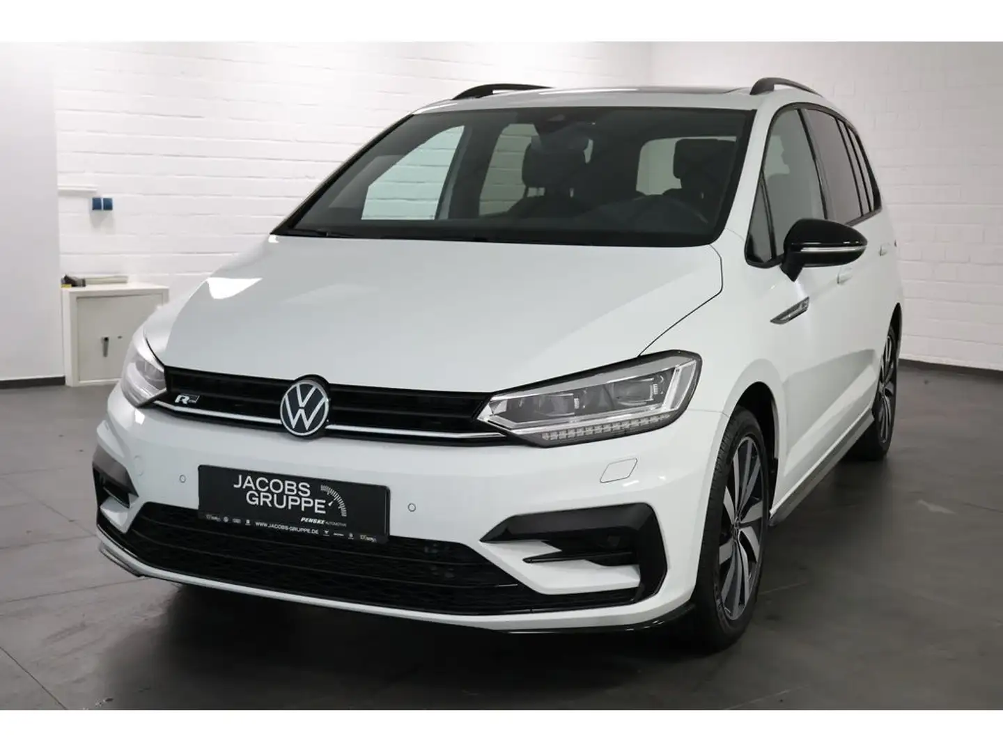Volkswagen Touran 1.5 TSI R-Line "Black Style" DSG,Navi, Weiß - 2