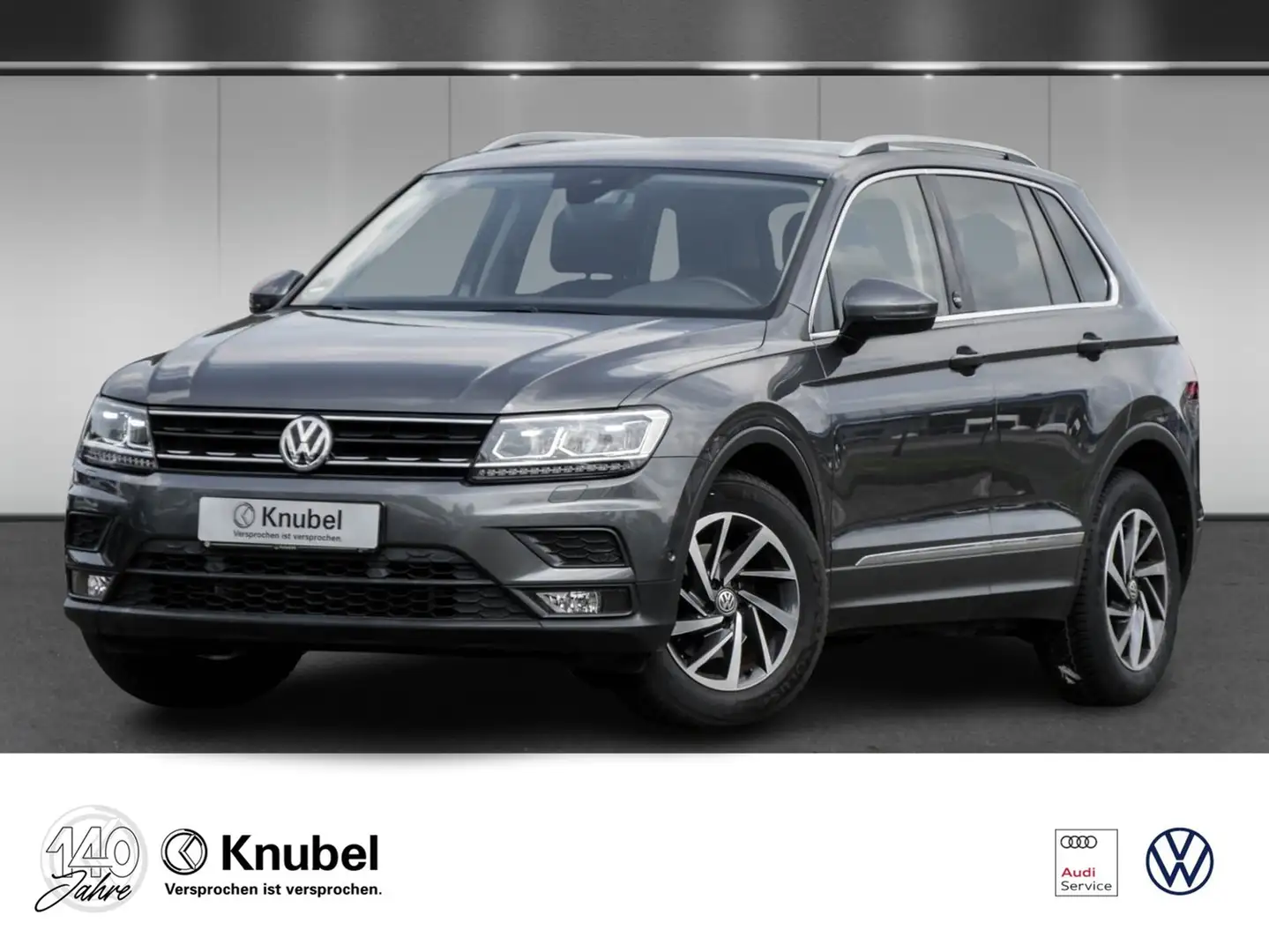 Volkswagen Tiguan SOUND 1.4 TSI DSG LED Navi AHK ACC eKlappe Grau - 1