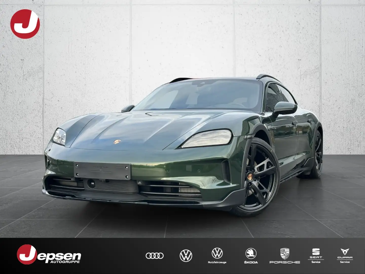 Porsche Taycan 4 Cross Turismo BOSE Soft-Close PANO Groen - 1