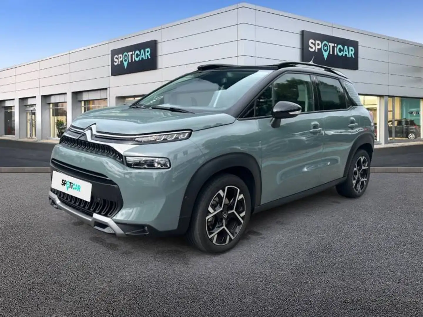 Citroen C3 Aircross 1 1.2 PureTech 130 S&S EAT6 Shine Groen - 1