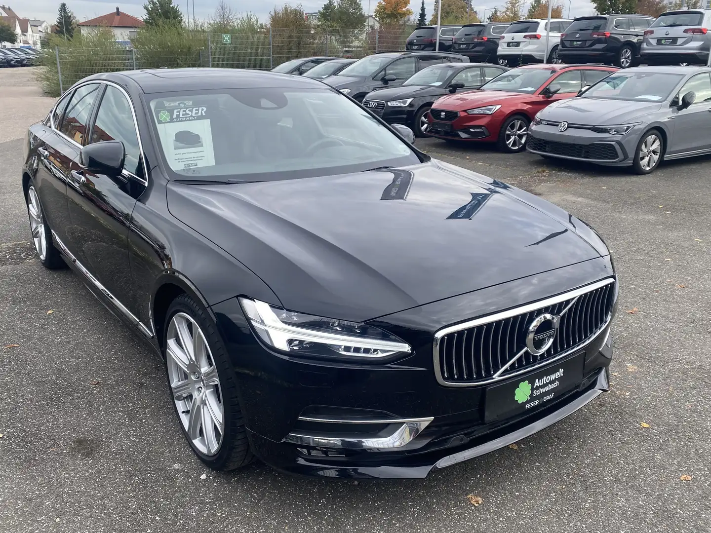 Volvo S90 Inscription AWD LED PANO SHZ HEAD-UP 360° Nero - 2