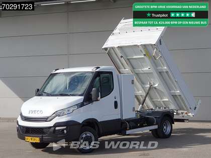 Iveco Daily 35C18 3.0L Automaat Open Laadbak met Kist Dubbellu
