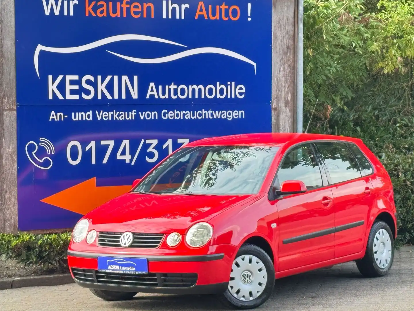 Volkswagen Polo IV 5 Türer*AUTOMATIK*KLIMA*ZR+HU+INSP NEU* Rot - 1
