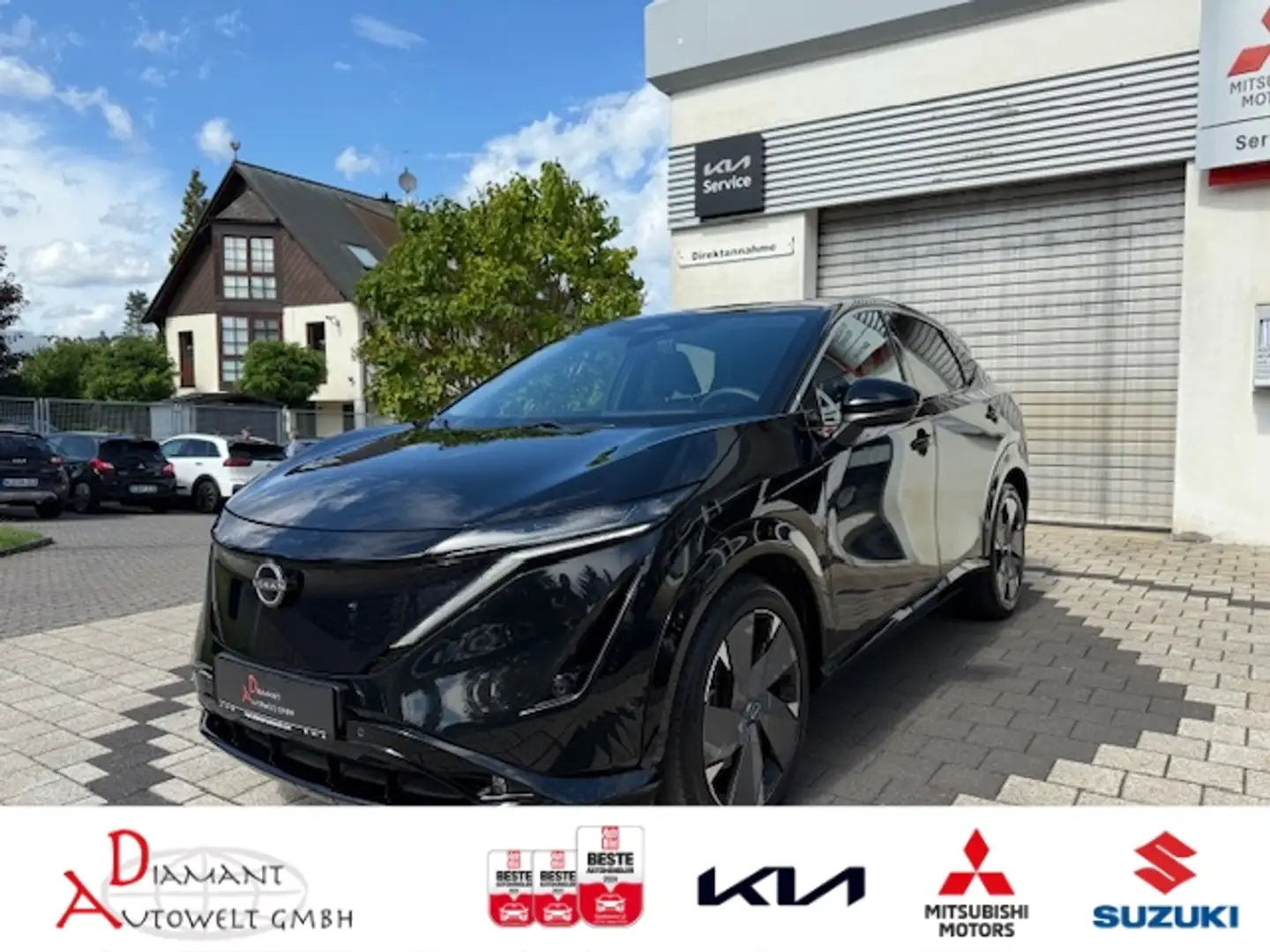 Nissan Ariya Evolve Pack **HUD**PANORAMA**WKR** Schwarz - 1