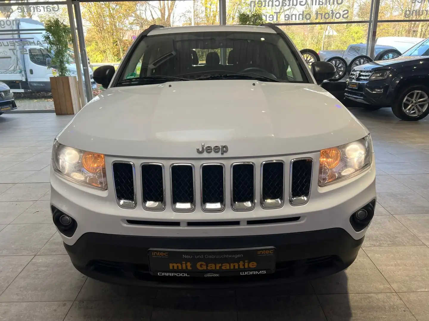 Jeep Compass Sport 4x4 *Garantie*AHK*Klima* Weiß - 2