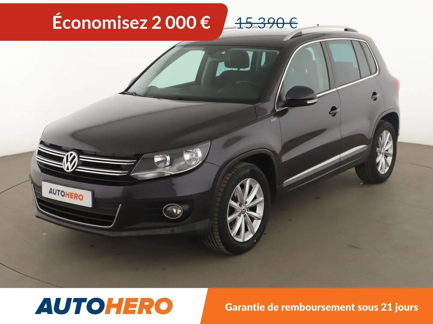 Volkswagen Tiguan 1.4 TSI BlueMotion Tech Lounge DSG6 Noir - 1
