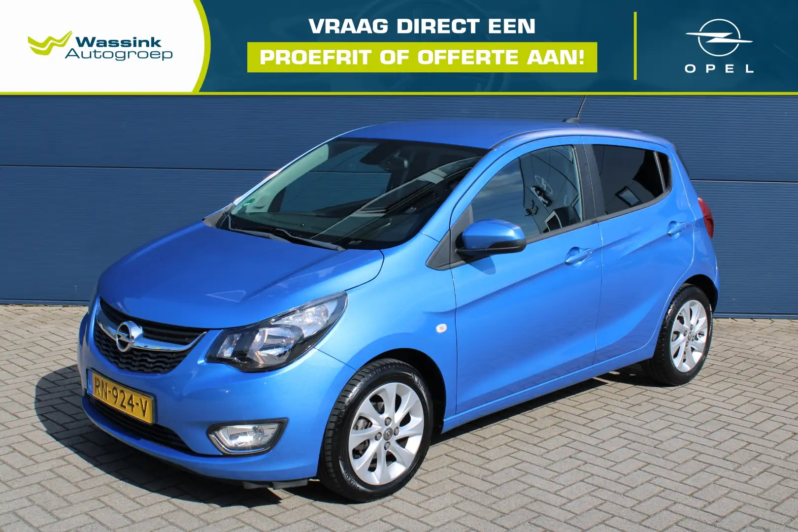 Opel Karl 1.0 75pk Innovation | Climate Control | Parkeersen Bleu - 1