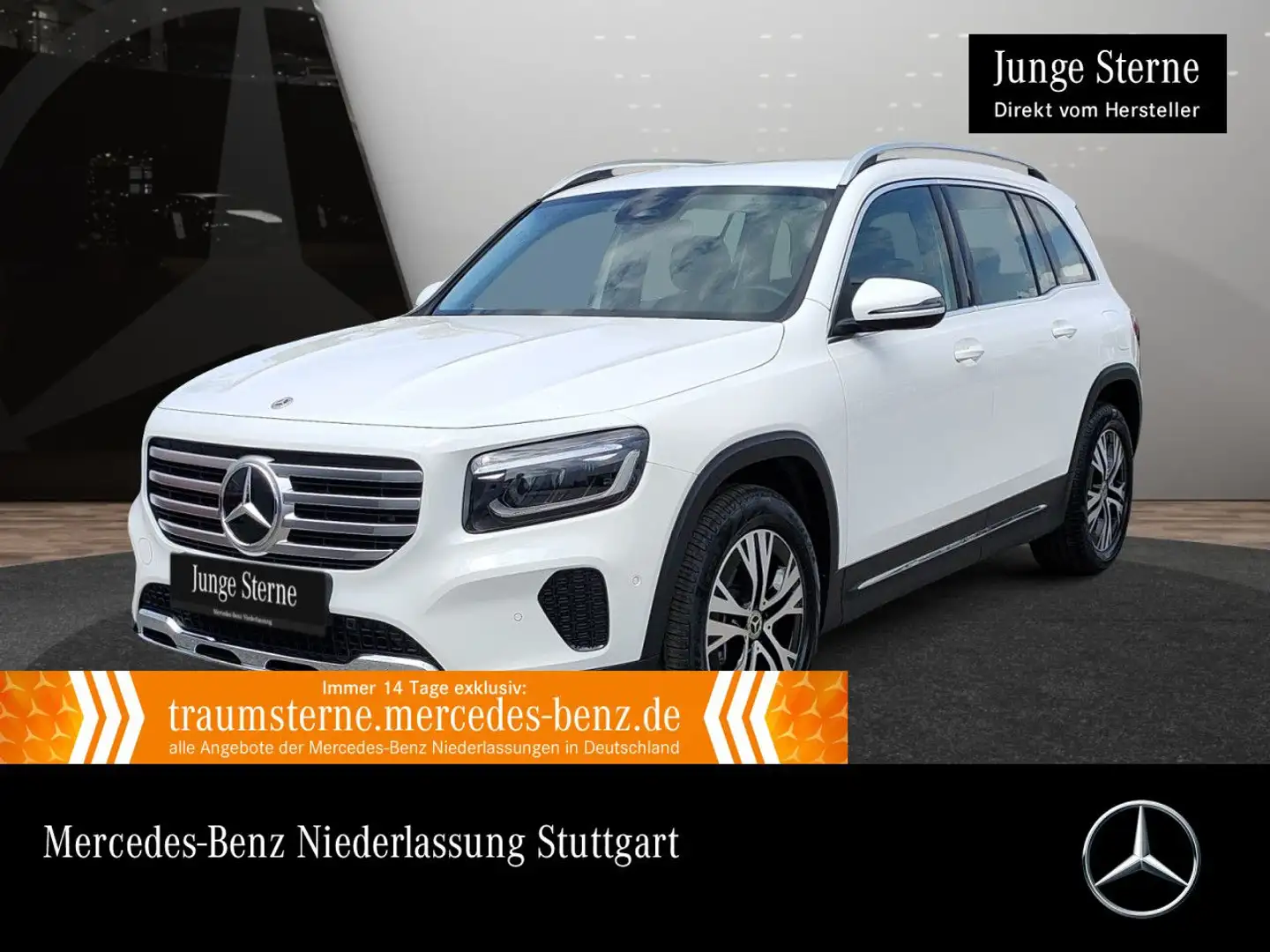 Mercedes-Benz GLB 200 d PROGRESSIVE+AHK+LED+KAMERA+8G Weiß - 1