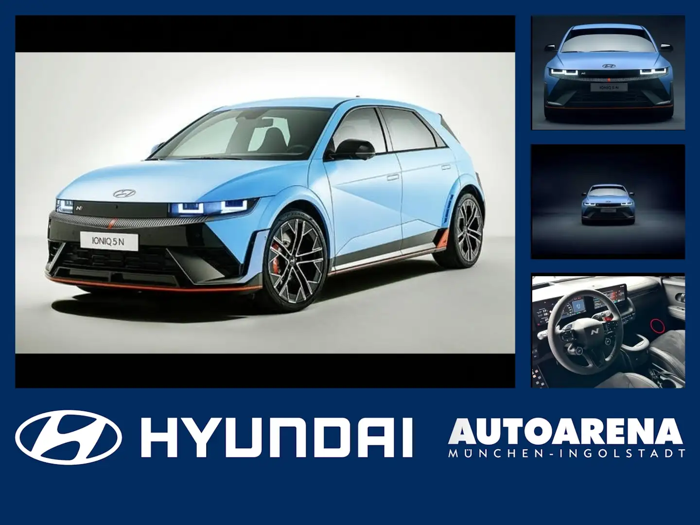 Hyundai IONIQ 5 N *N Drift Optimizer*N e-Shift* Blau - 1