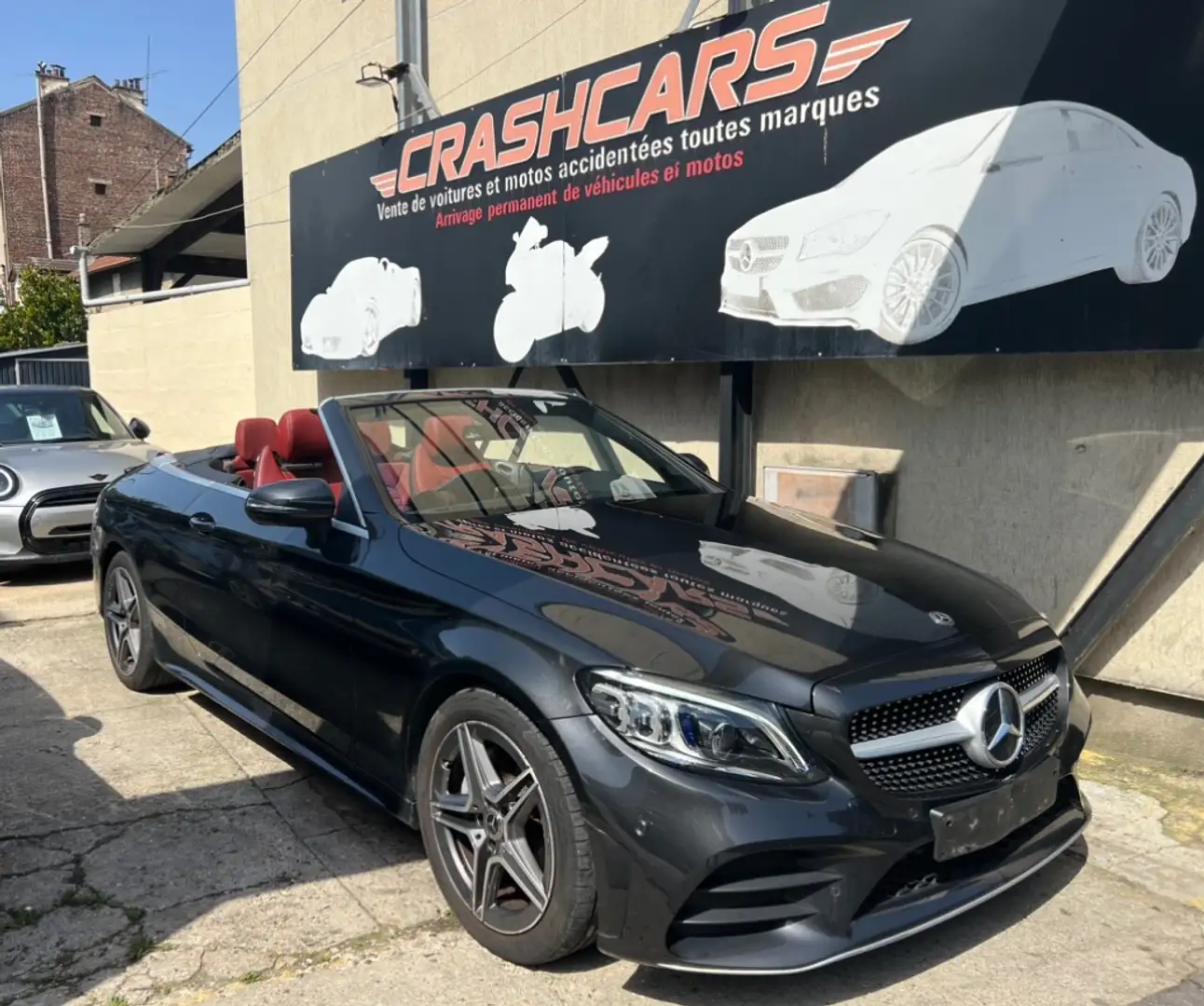 Mercedes-Benz C 200 Classe Cabriolet 9G-Tronic AMG Line Schwarz - 1