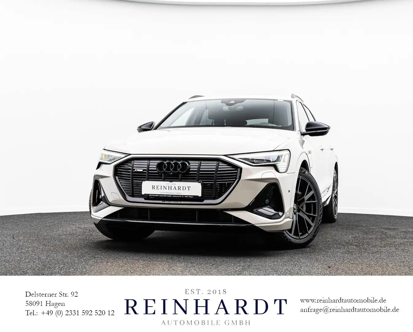 Audi e-tron 55 2x S LINE BLACK 21Z./ACC/PANO/HuD/B&O Beige - 1