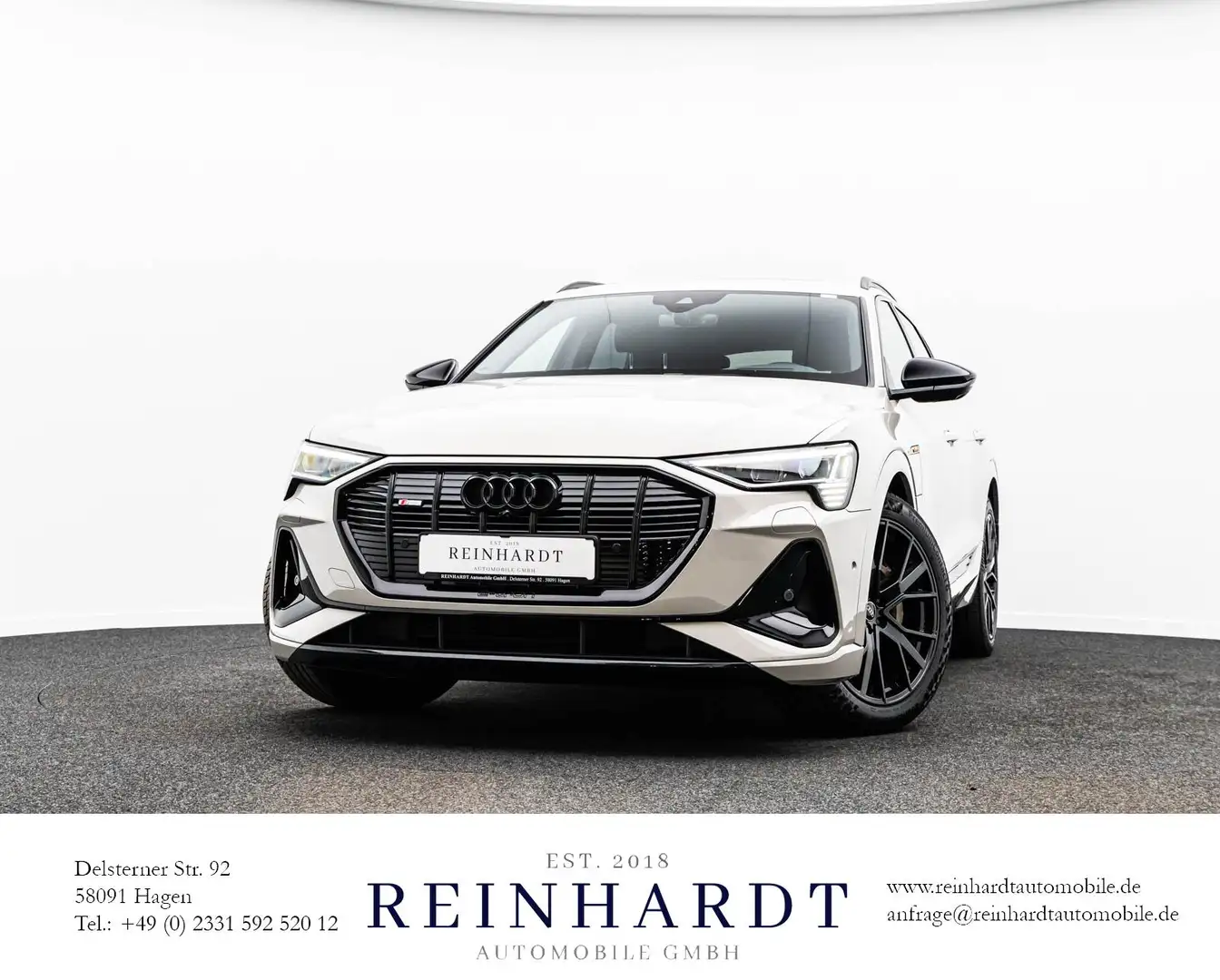 Audi e-tron 55 2x S LINE BLACK 21Z./ACC/PANO/HuD/B&O Beige - 1