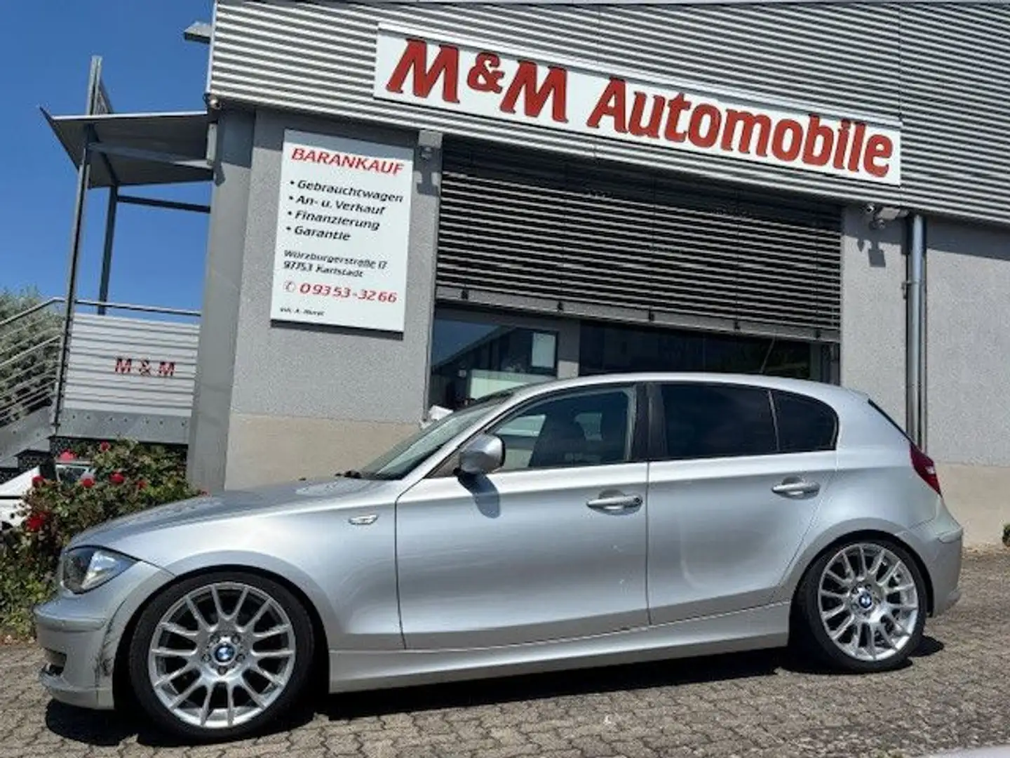 BMW 116 i Lim. 5-trg. *18"ALU+Klima+PDC+EU5* Plateado - 1