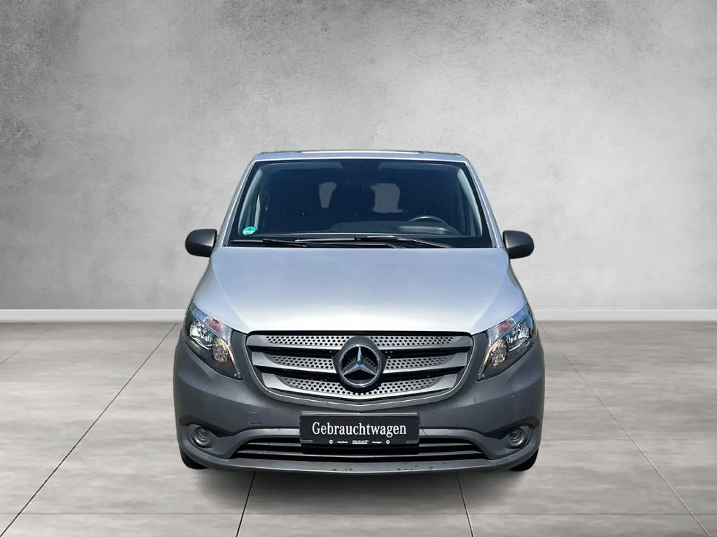 Mercedes-Benz Vito MIXTO 116 CDI LANG AHK KLIMA MwST SITZBANK Stříbrná - 2