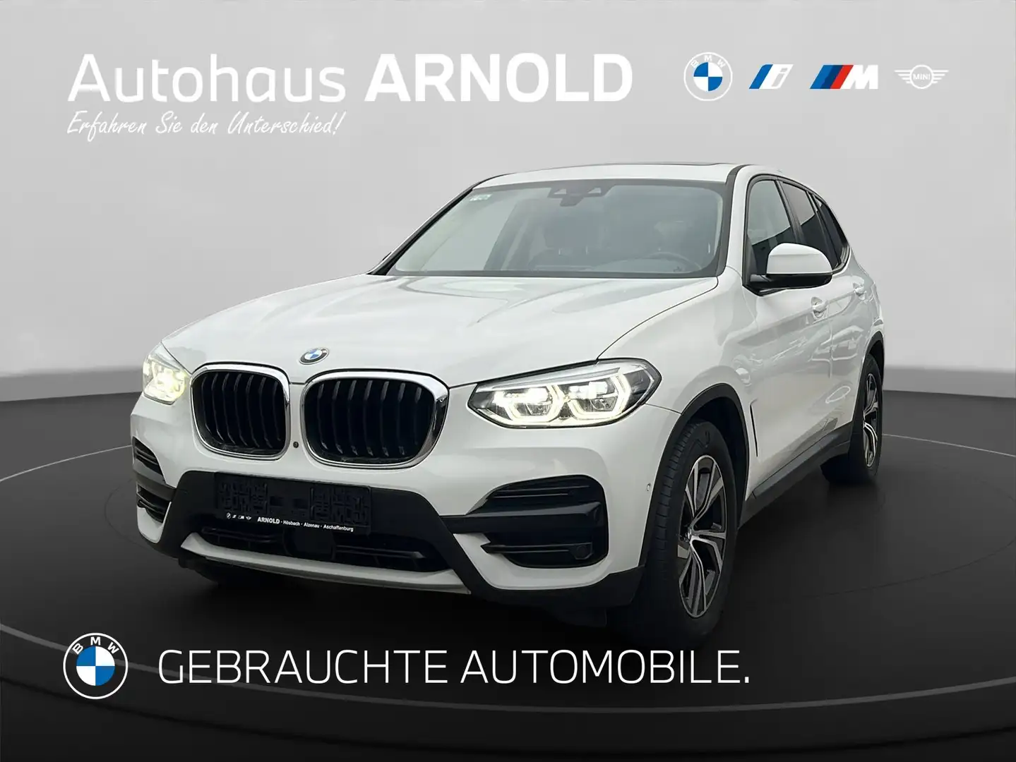 BMW X3 xDrive20i Advantage LED Pano.Dach Parking Assist. Weiß - 1