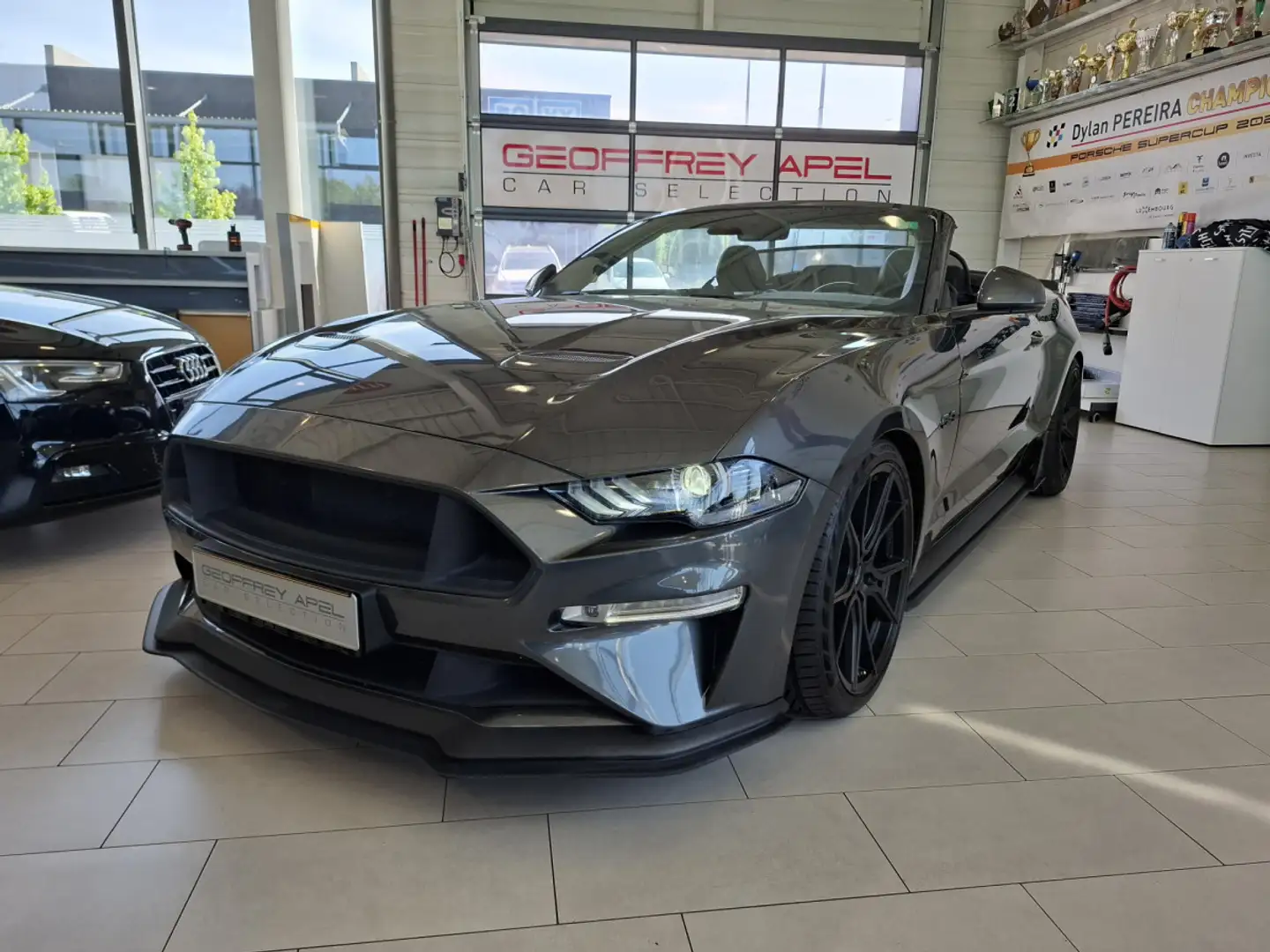 Ford Mustang 5.0 GT CABRIO Limite Edition WRacing EUROPA COC CU Gris - 1