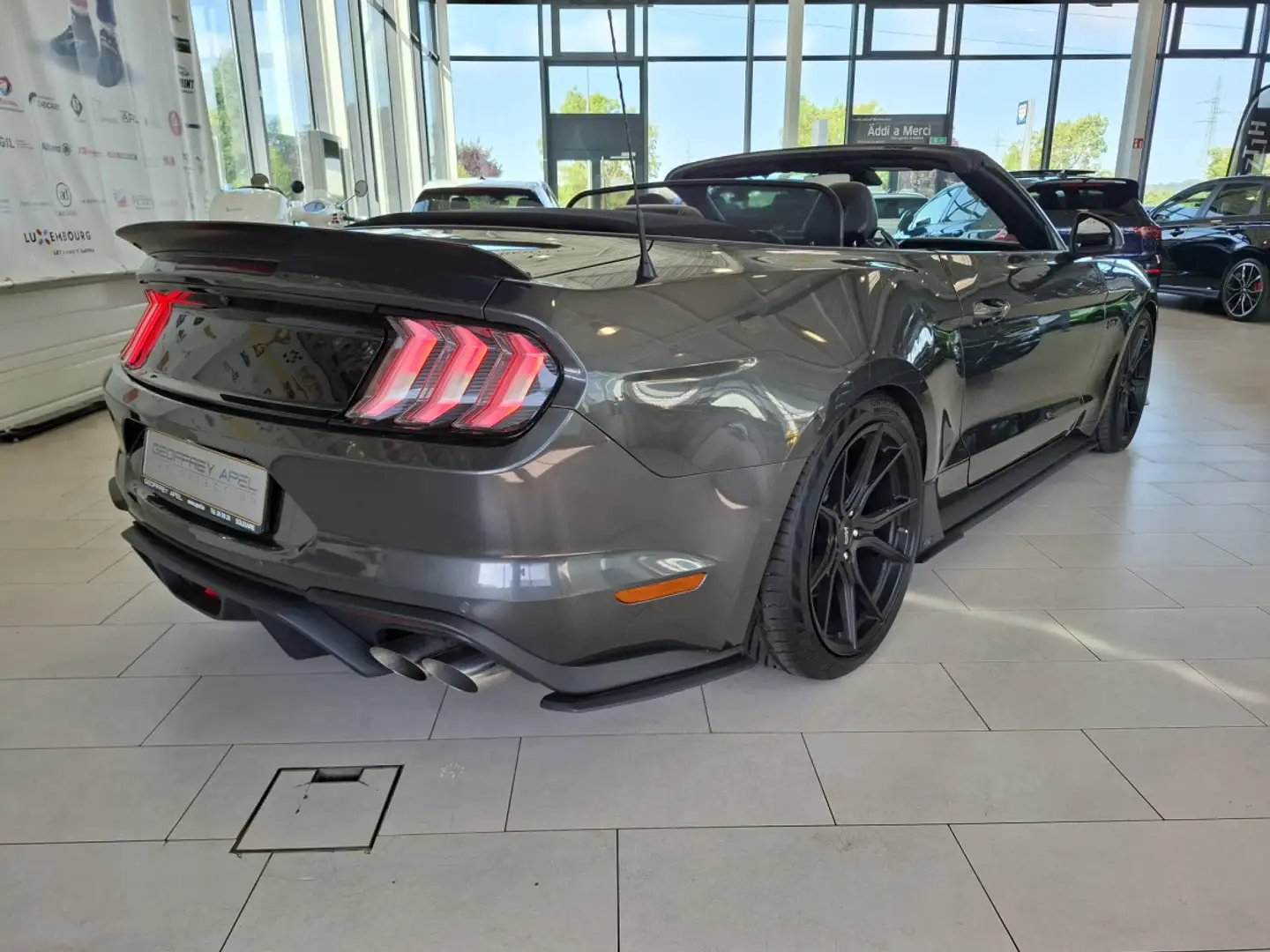 Ford Mustang 5.0 GT CABRIO Limite Edition WRacing EUROPA COC CU Gris - 2