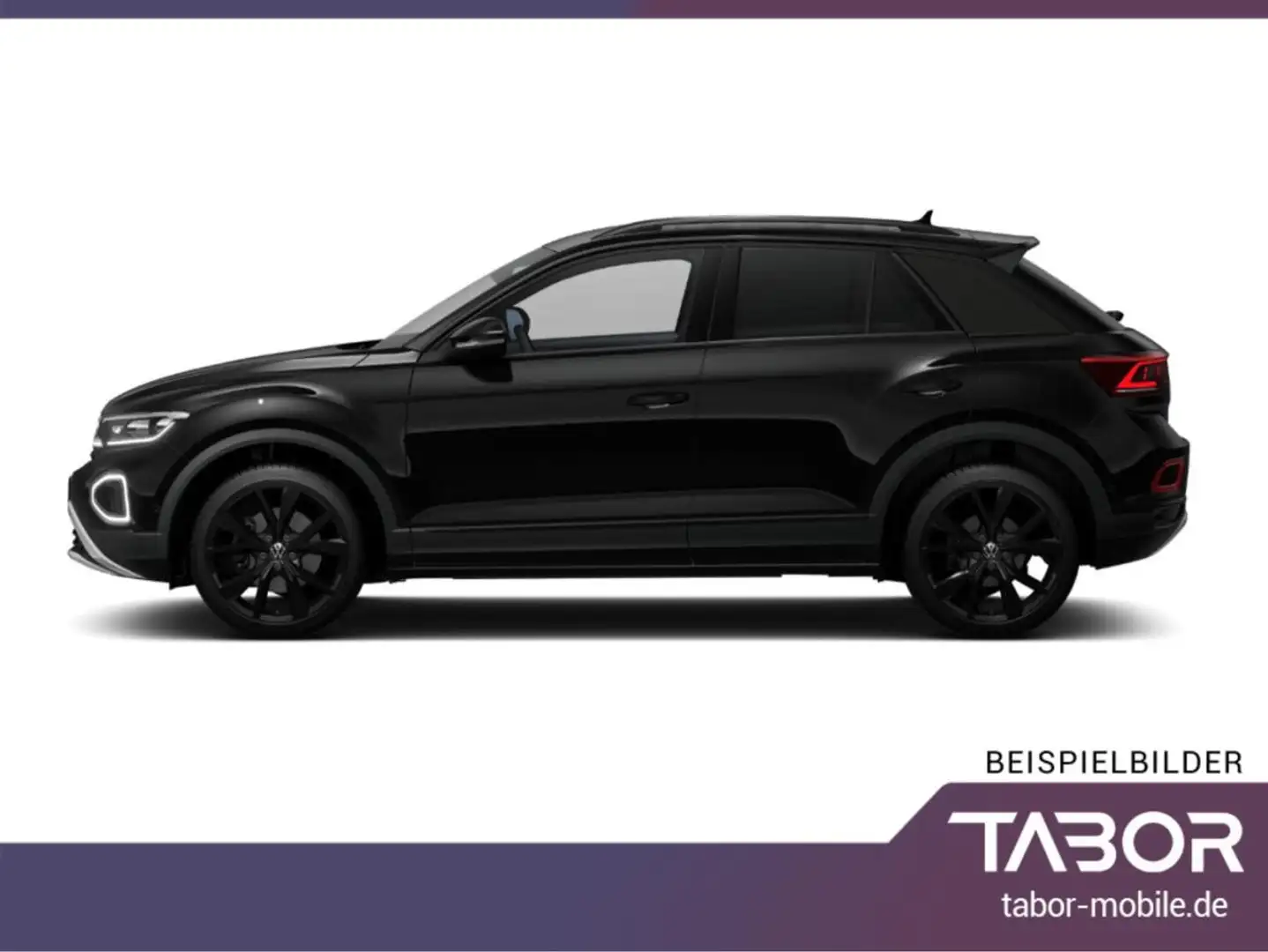 Volkswagen T-Roc 1.5 TSI DSG Style BlackP Matrix Nav IQ 19Z Schwarz - 2