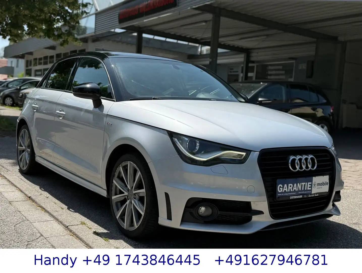 Audi A1 Sportback 1.2 TFSI S-Line /SHZ/Bi-Color/XENON Silber - 2