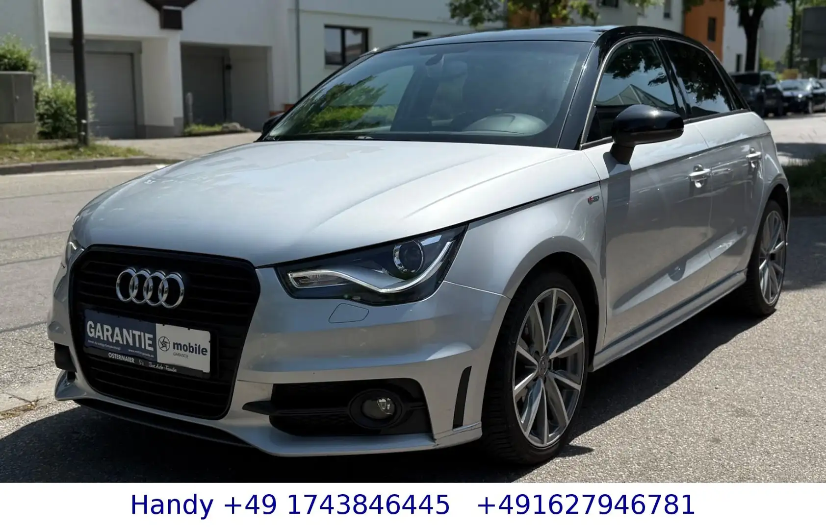 Audi A1 Sportback 1.2 TFSI S-Line /SHZ/Bi-Color/XENON Silber - 1