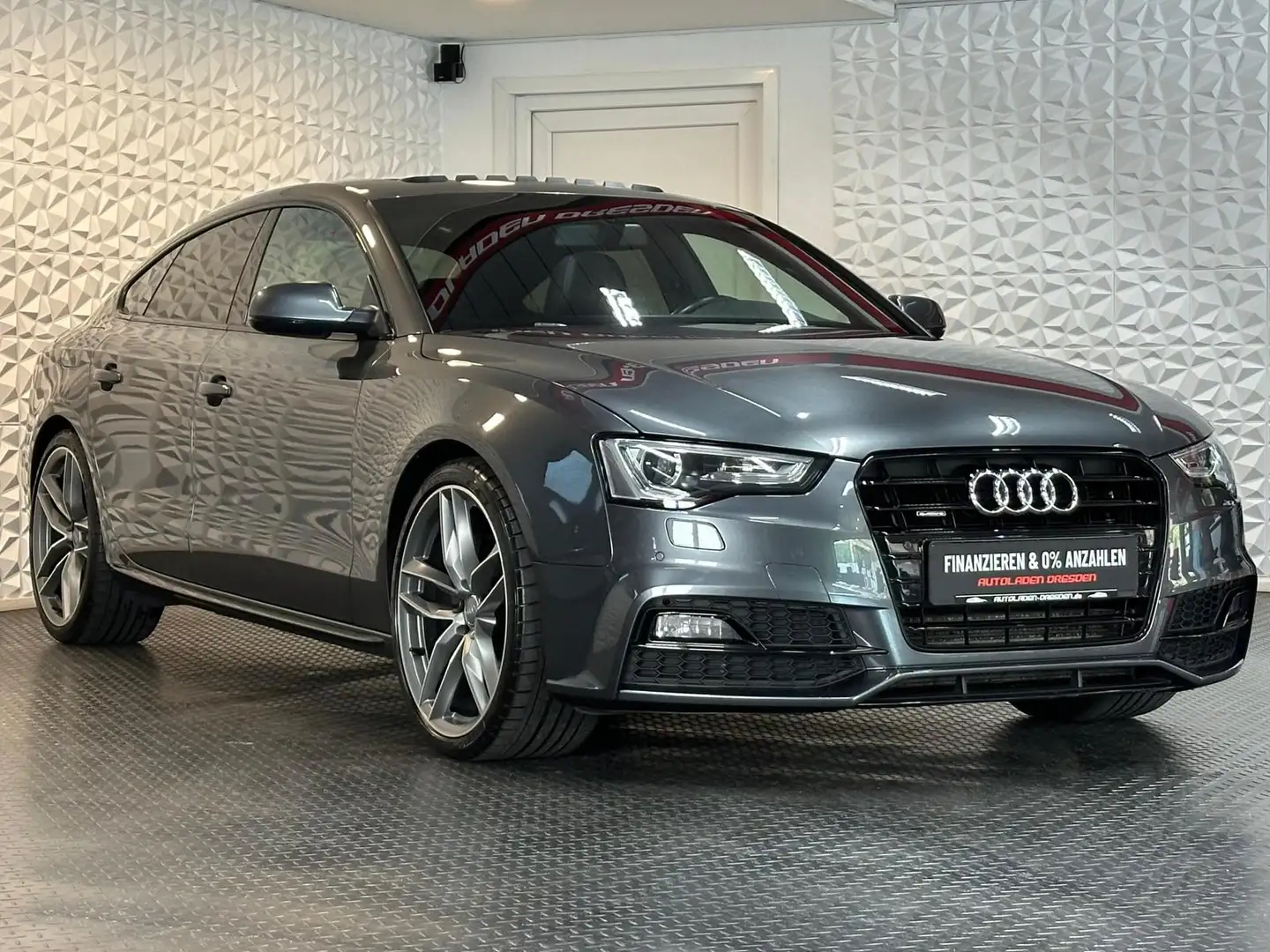Audi A5 3.0TDI SB S LINE PLUS* QUATTRO XEN#SH#KEY#DAB Grau - 2