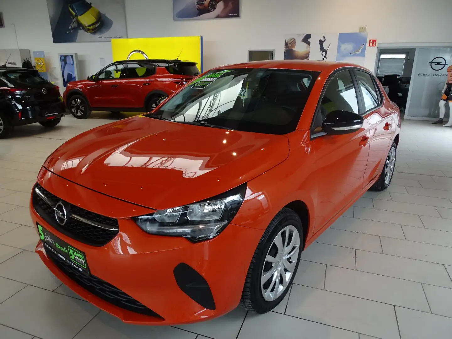Opel Corsa 1.2 EDITION SHZ+Winterp.+SpurH Orange - 2