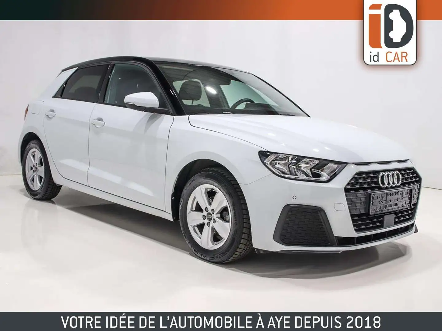 Audi A1 SPORTBACK 25 TFSI S-TRONIC SEMI CUIR S-LINE GPS Blanc - 1