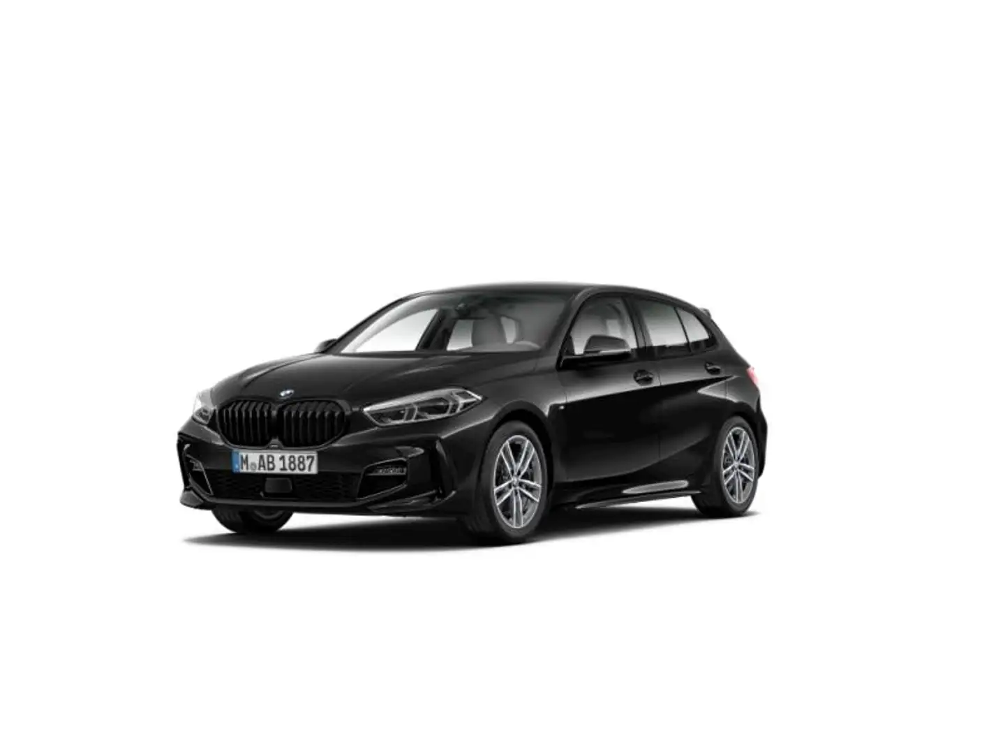 BMW 118 Hatch Schwarz - 1