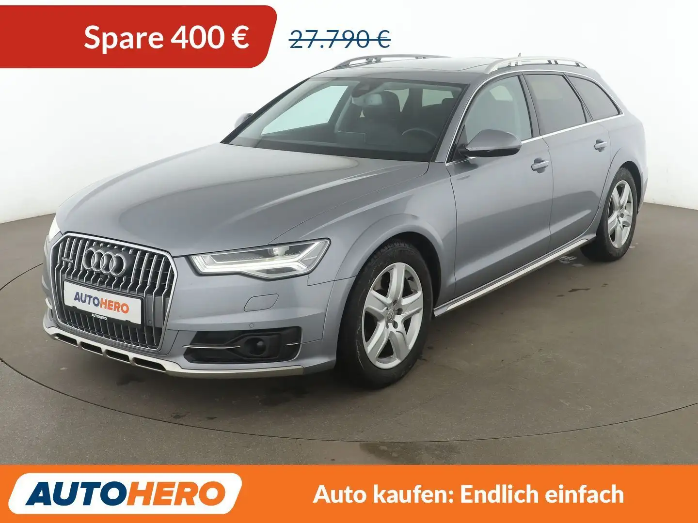 Audi A6 allroad 3.0 V6 TDI clean diesel  Aut.*NAVI*CAM*ACC* Gris - 1