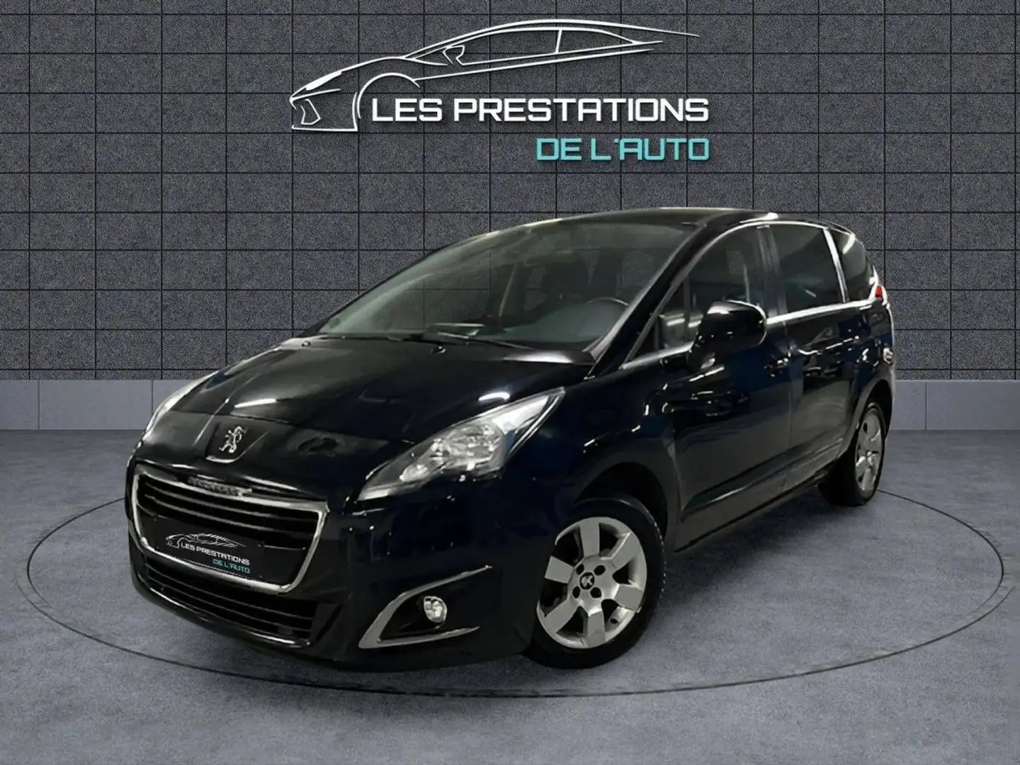 Peugeot 5008 1.6 BlueHDi 120ch Active Business 7pl Noir - 1