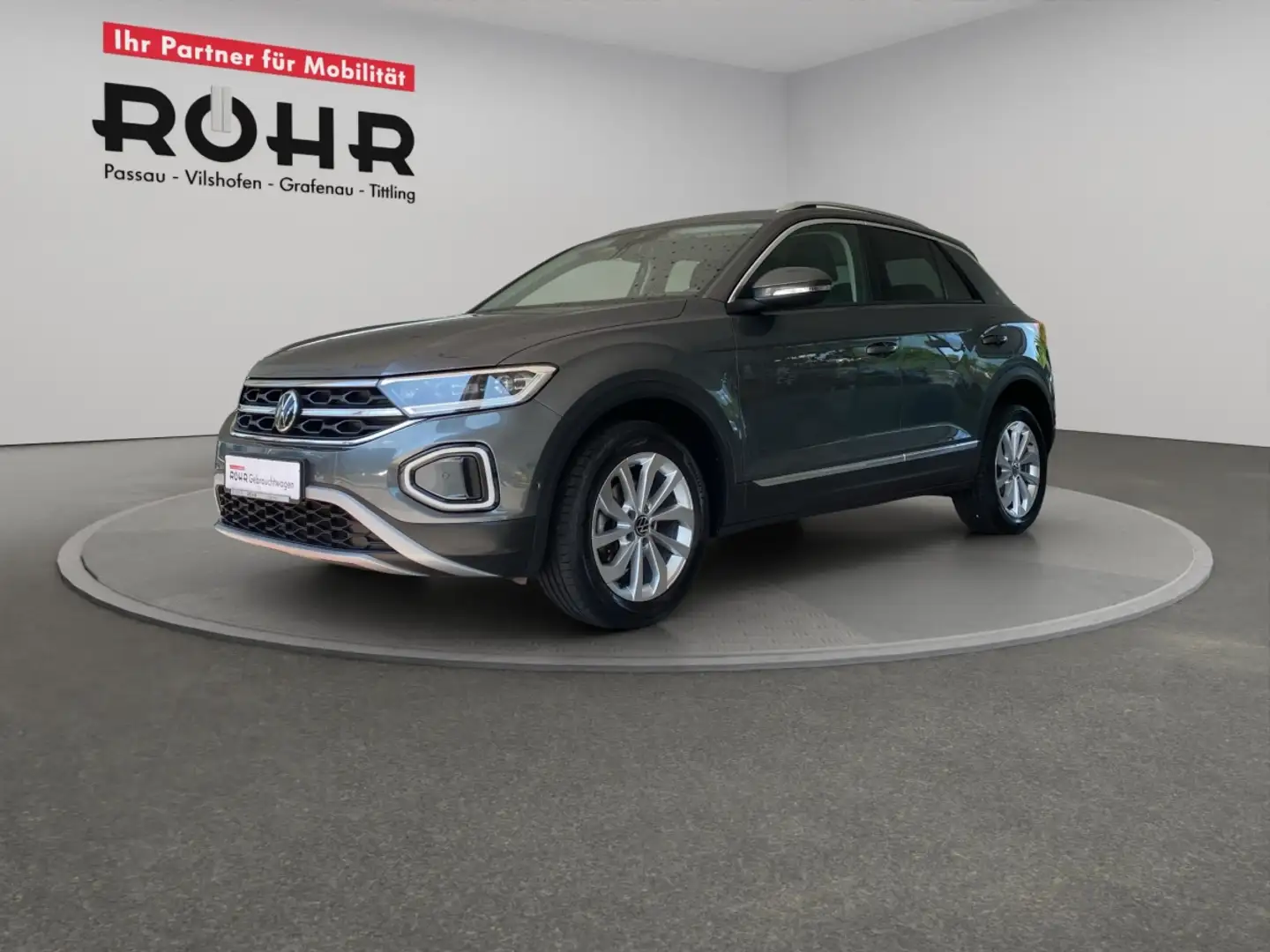 Volkswagen T-Roc Style (AHK.DAB.PDC.SHZ.ACC) 1.0 TSI Grau - 2