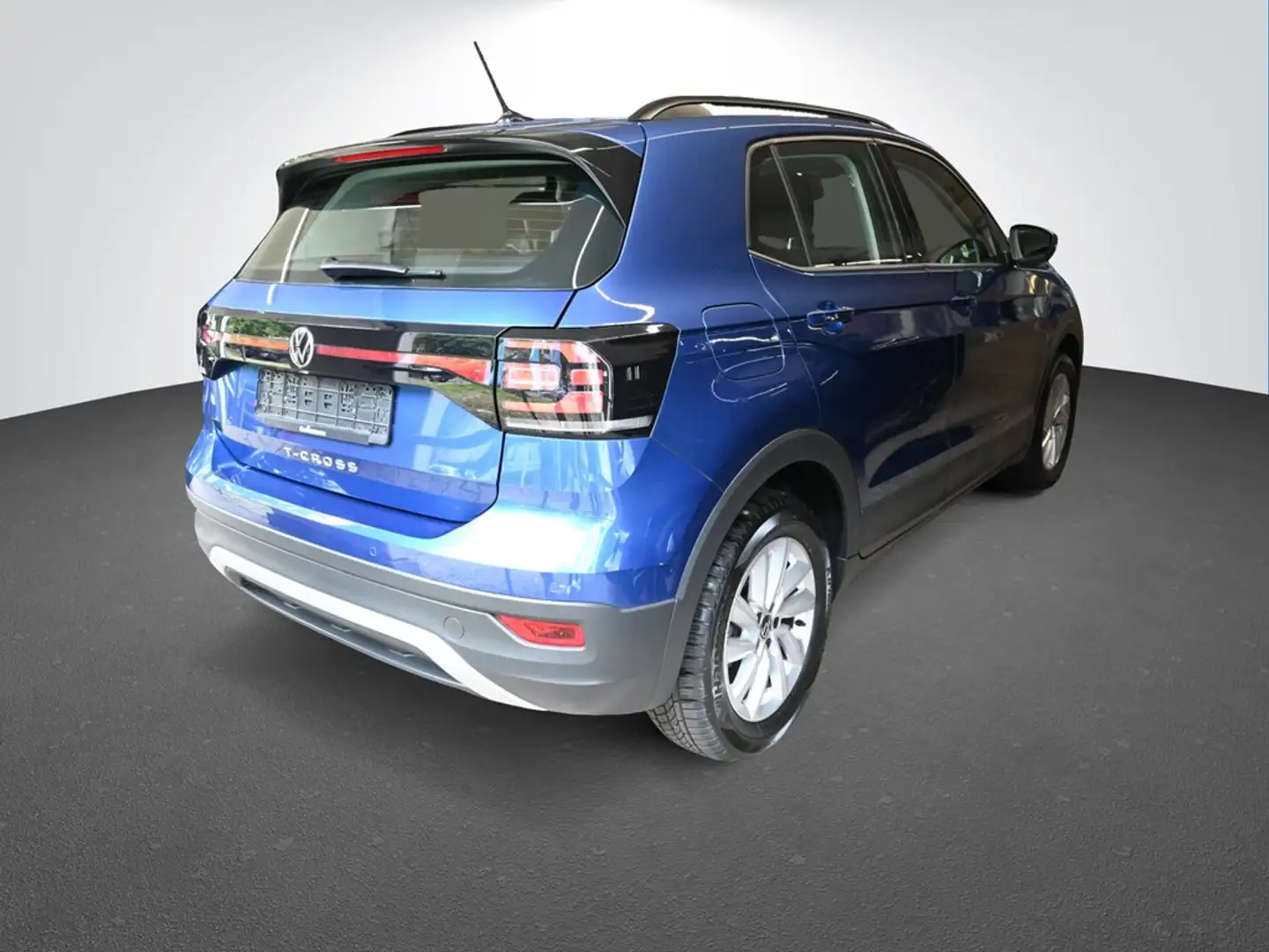 Volkswagen T-Cross 1.0 TSI Life Klima Navi SzHzg PDC Blau - 2