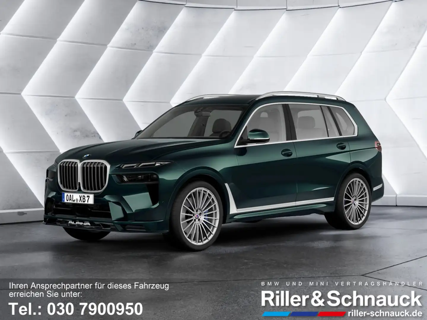 Alpina XB7 NAVI AHK STANDHZ SITZBELÜFTUNG PANO 360° Verde - 1