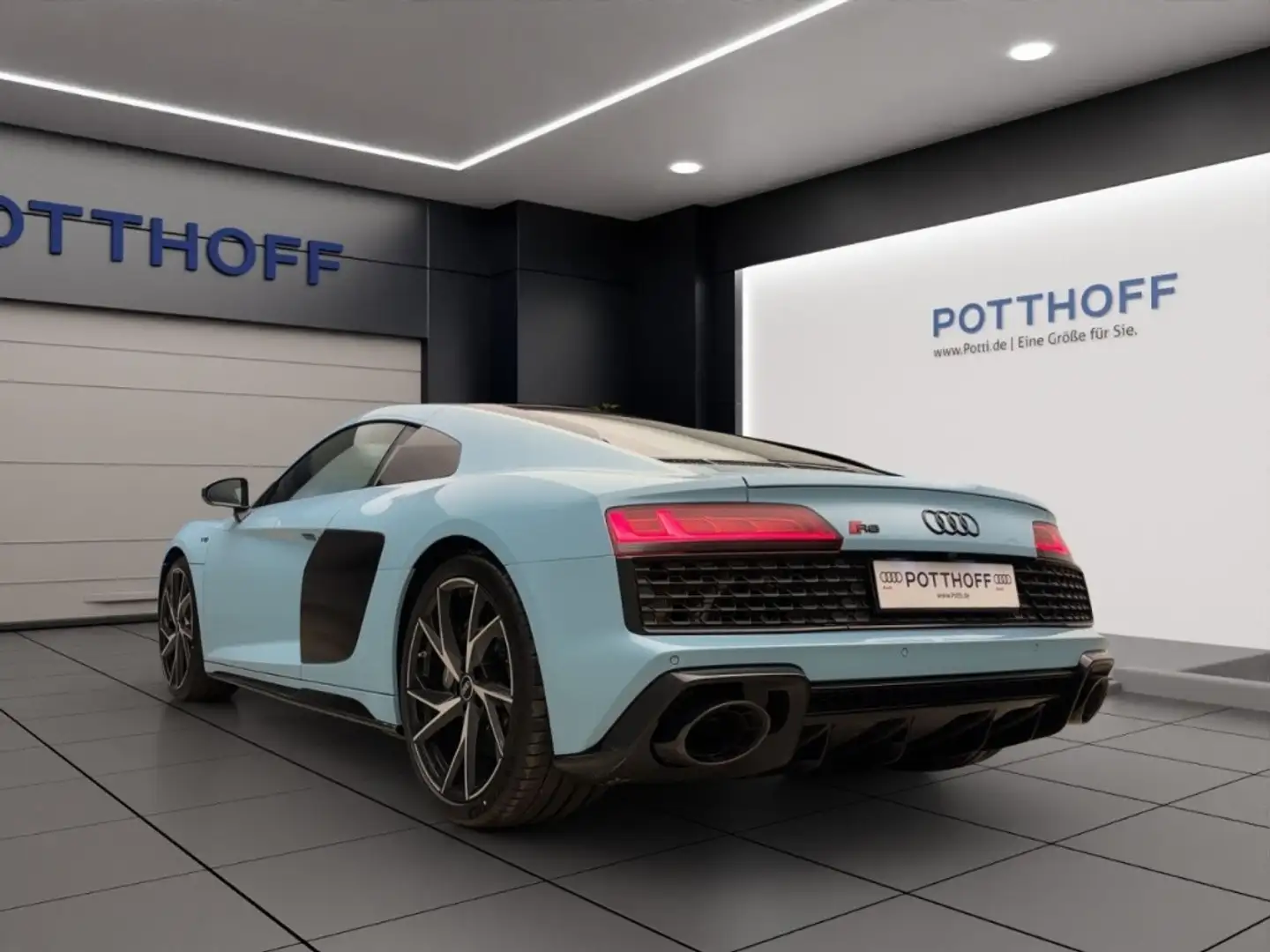 Audi R8 Coupe V10 performance RWD 419(570) kW(PS) S tronic Синий - 2